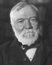 Industrialist and Philanthropist Andrew Carnegie