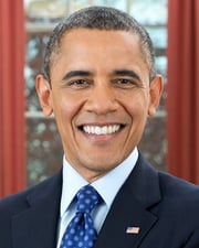 44th US President Barack Obama