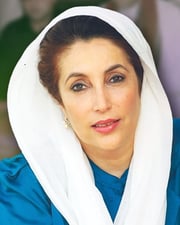 Pakistani Politican Benazir Bhutto