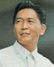 10th President of the Philippines Ferdinand Marcos