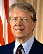 39th US President Jimmy Carter