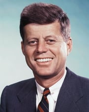 35th US President John F. Kennedy