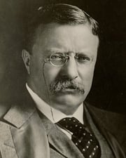 26th US President Theodore Roosevelt