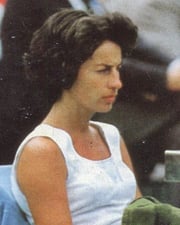 Tennis Player and Three-Time Major Champion Virginia Wade