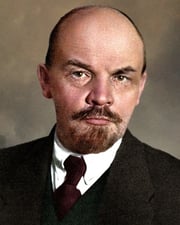 Marxist Revolutionary and Russian Leader Vladimir Lenin