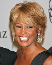 Singer and actress Whitney Houston